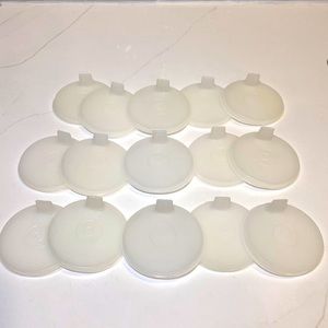 New Tupperware Sippy Cup Lids, Set of 15